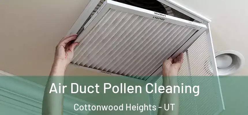 Air Duct Pollen Cleaning Cottonwood Heights - UT